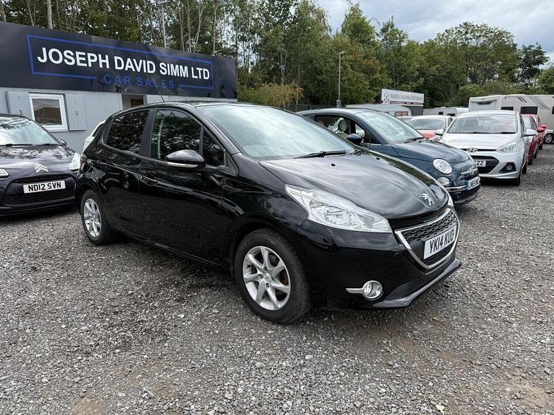 Black Used 2014 Peugeot 208 Active Hatchback | £4,499 (Fair price) - Image 1/4