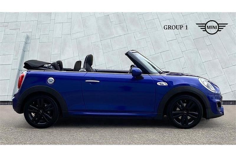 Used Mini Cooper S Cabriolet Sport 192 HP (141 kW) 2019 Starlight blue Cabriolet