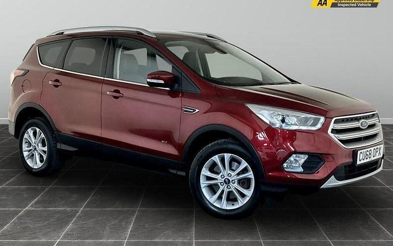 Red Used 2018 Ford Kuga Titanium SUV | £10,195 (Good price) - Image 1/2