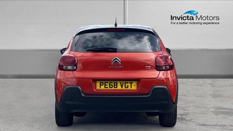 Used Citroën C3 Flair 82 HP (60 kW) 2018 Power orange metallic Hatchback