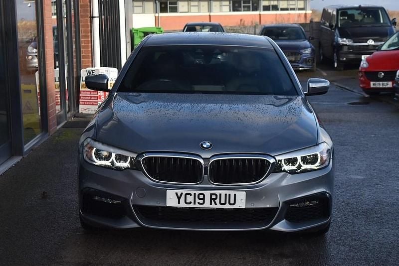 Used BMW 520 M Sport 184 HP (135 kW) 2019 Bluestone metallic Sedan