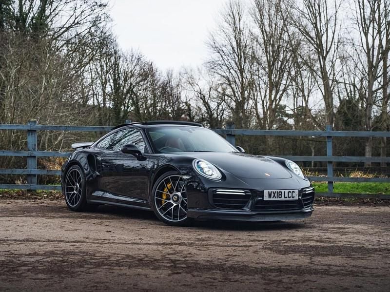 Black Used 2018 Porsche 911 Turbo S Coupe | £96,950 (Fair price) - Image 1/4