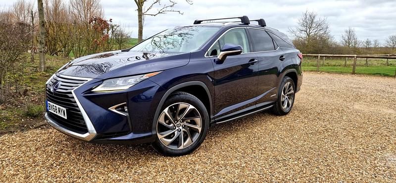 Used Lexus RX450hL 2018 Blue Estate