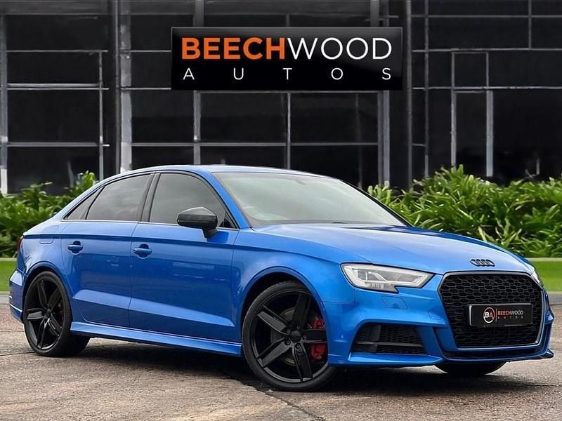 Blue Used 2017 Audi S3 Black Edition Sedan | £19,000 (Fair price) - Image 1/4
