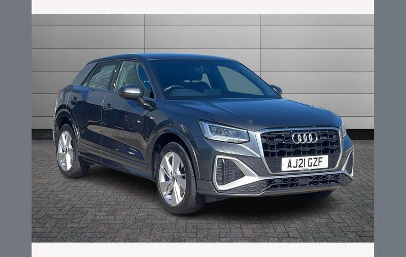 Grey Used 2021 Audi Q2 S-Line SUV | £22,499 (Fair price) - Image 1/4