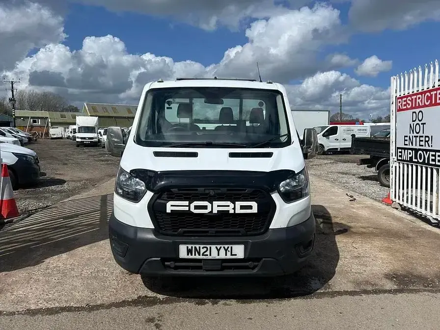 Used Ford Transit 130 HP (95 kW) 2021 White Van