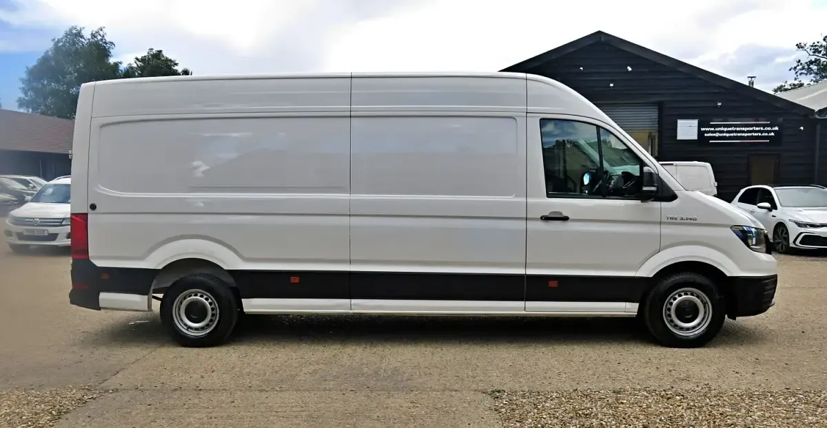 Used MAN TGE 140 HP (102 kW) 2020 White Van