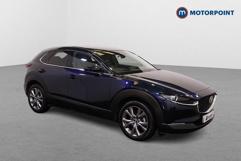 Blue Used 2021 Mazda CX-30 Inclusive SUV | £16,399 (Fair price) - Image 1/4