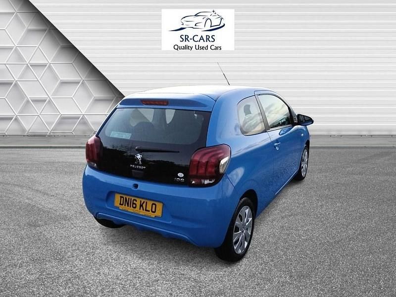 Used Peugeot 108 Active 68 HP (50 kW) 2016 Blue Hatchback