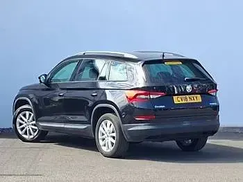 Used Skoda Kodiaq SE 125 HP (91 kW) 2018 Black SUV