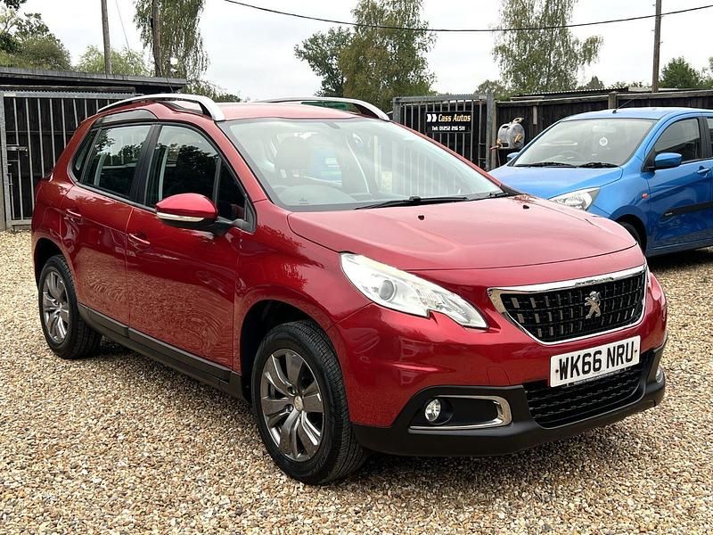 Red Used 2016 Peugeot 2008 Active SUV | £7,350 (Fair price) - Image 1/4