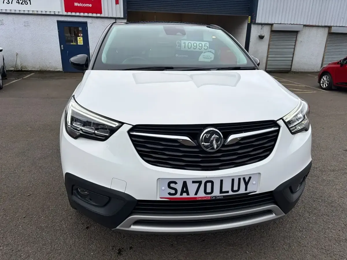 Gebraucht Vauxhall Crossland X Elite 130 PS (95 kW) 2020 Weiß SUV