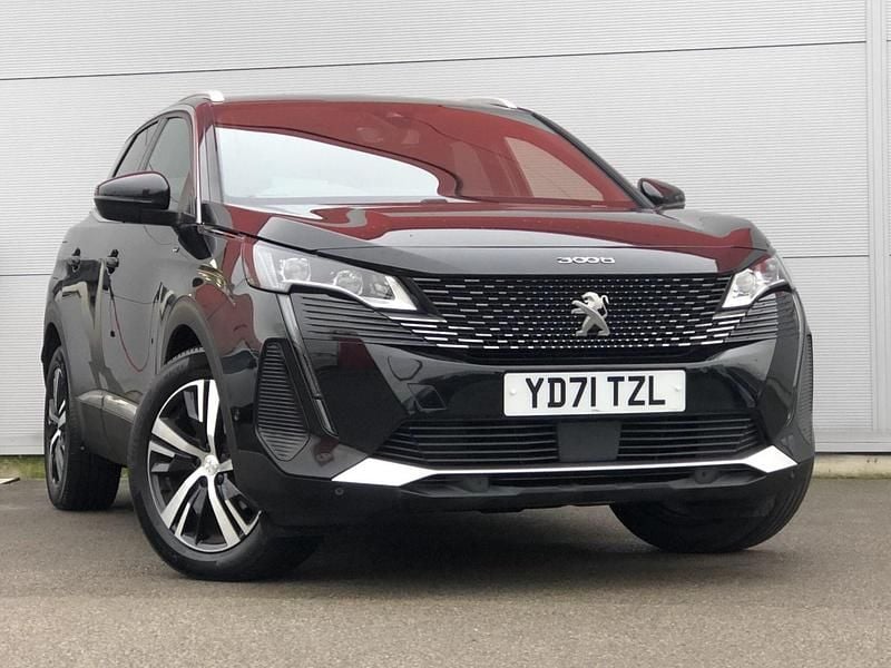 Black Used 2022 Peugeot 3008 GTi Hatchback | £17,795 (Good price) - Image 1/3