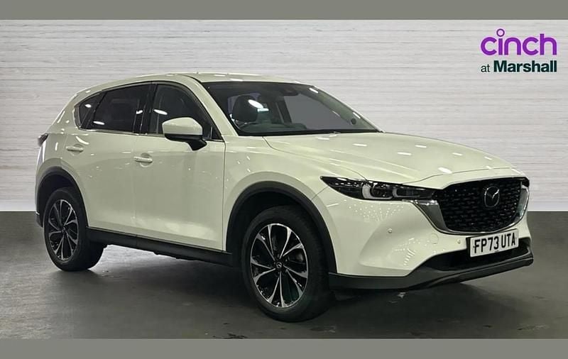 Usado Mazda CX-5 Exclusive-Line 165 HP (121 kW) 2023 Branco SUV