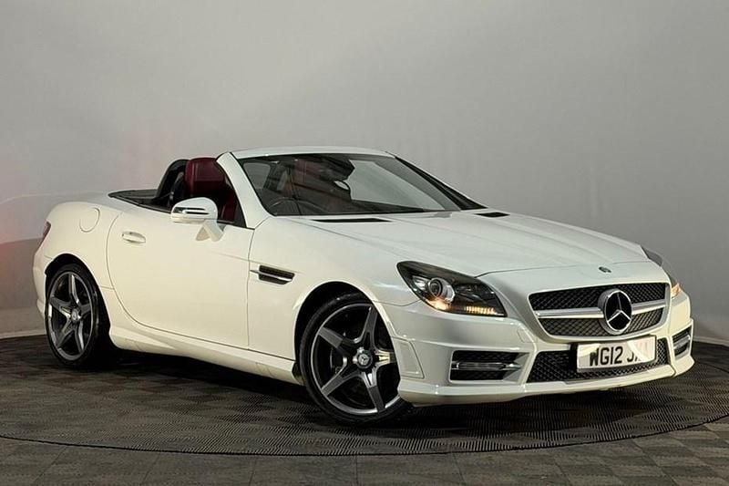 White Used 2012 Mercedes SLK200 AMG Cabriolet | £8,495 (Fair price) - Image 1/1