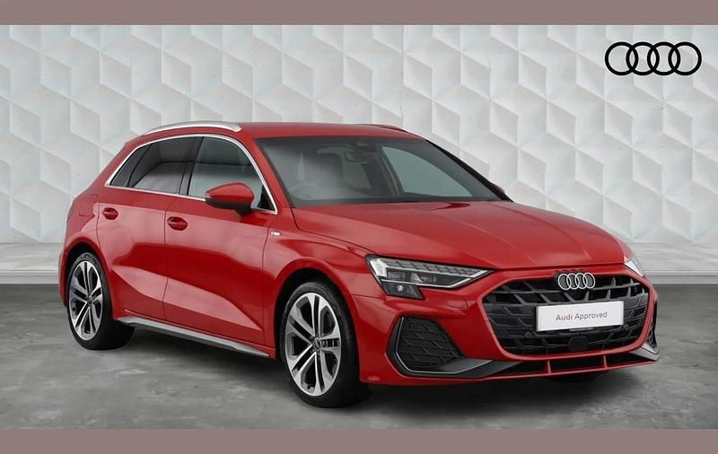 Used Audi A3 S-Line 147 HP (108 kW) 2025 Red Hatchback