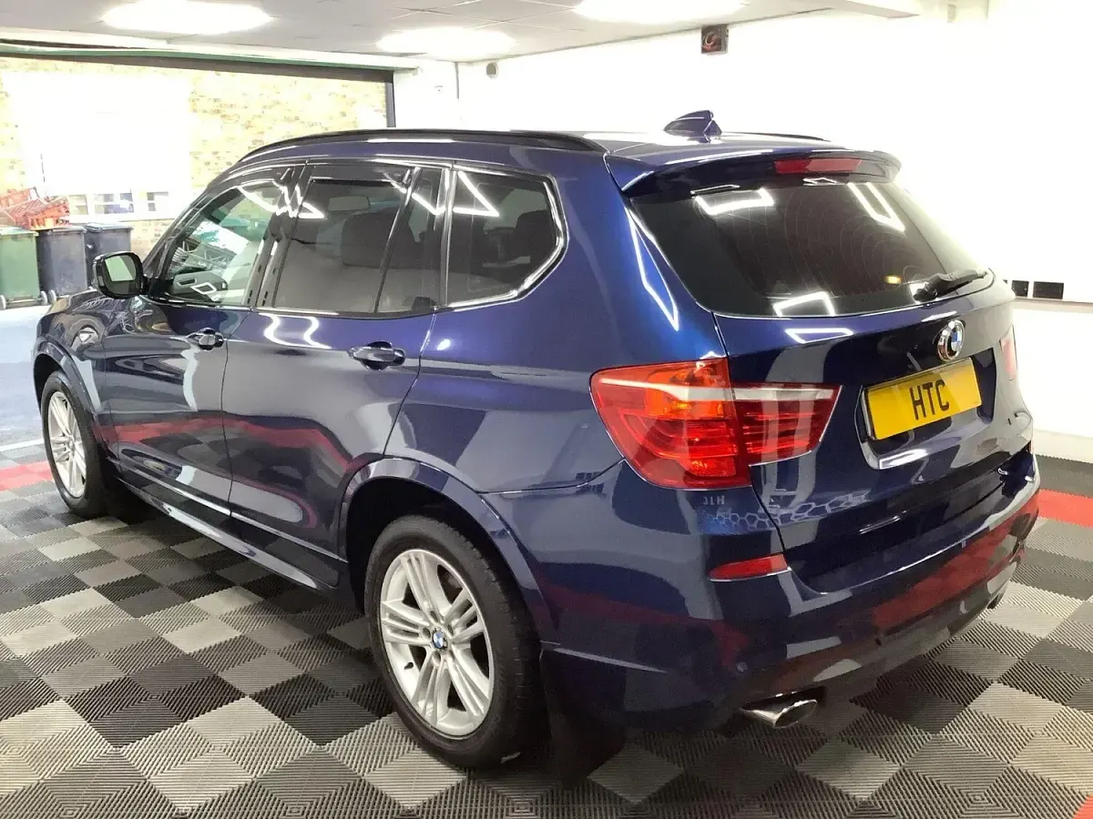 Used BMW X3 M Sport 184 HP (135 kW) 2012 Blue SUV