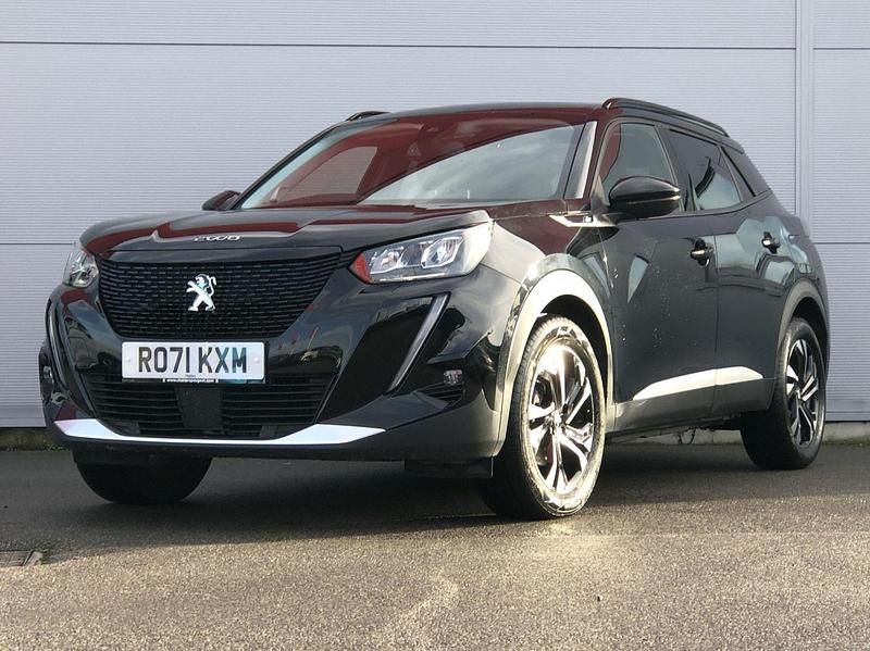 Black Used 2021 Peugeot e-2008 Allure Premium SUV | £12,295 (Fair price) - Image 1/3