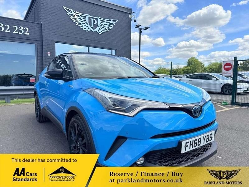 Blue/black Used 2019 Toyota C-HR SUV | £14,845 (Good price) - Image 1/4