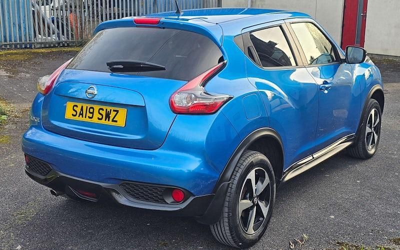 Used Nissan Juke 113 HP (83 kW) 2019 Blue SUV