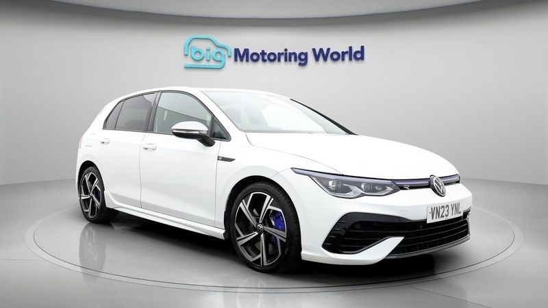 White Used 2023 VW Golf VIII R Hatchback | £31,300 (Fair price) - Image 1/4