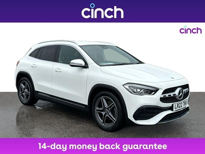 White Used 2022 Mercedes GLA200 AMG line SUV | £25,409 (Fair price) - Image 1/3