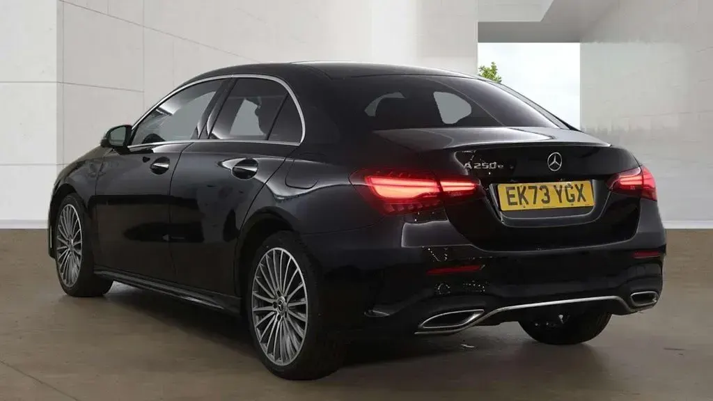 Used Mercedes A250 AMG line 2023 Black Sedan