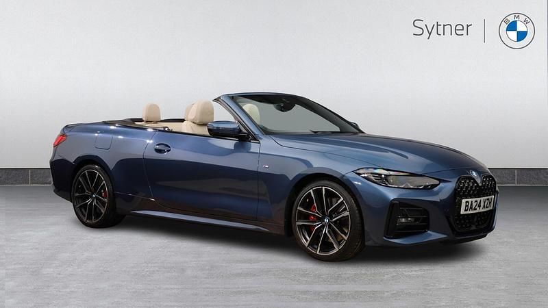 Used BMW 420 M Sport 181 HP (133 kW) 2024 Blue Cabriolet