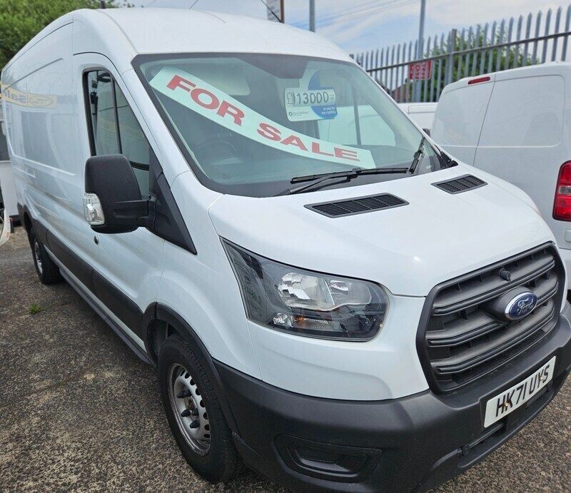 White Used 2021 Ford Transit Van | £13,000 (Good price) - Image 1/4