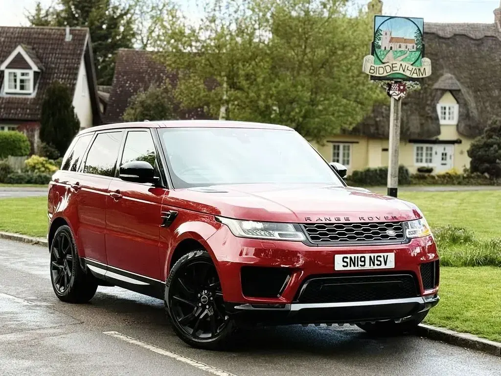 Used Land Rover Range Rover Sport HSE 306 HP (225 kW) 2019 Red SUV