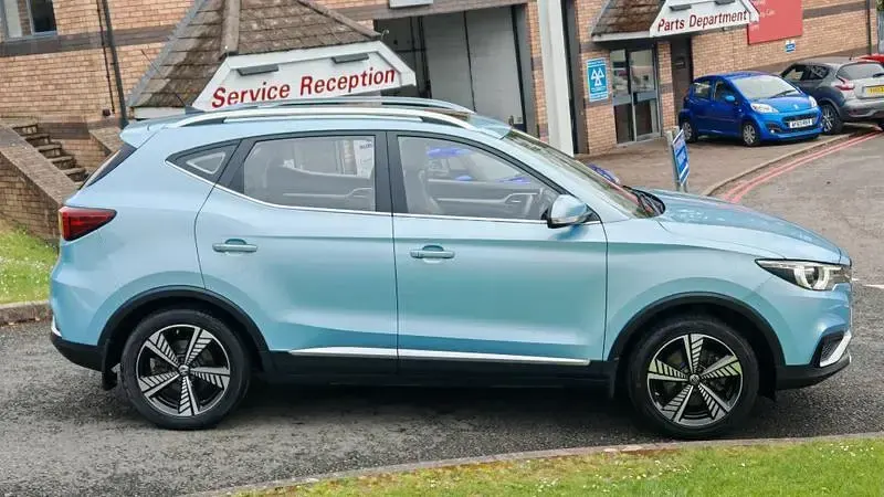Used MG ZS Exclusive 105 kW (143 HP) 2020 Blue SUV