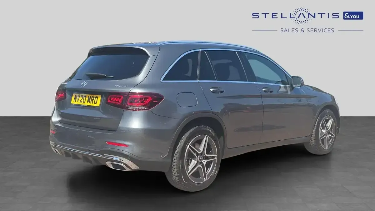 Used Mercedes GLC300 AMG line 268 HP (197 kW) 2020 Grey SUV