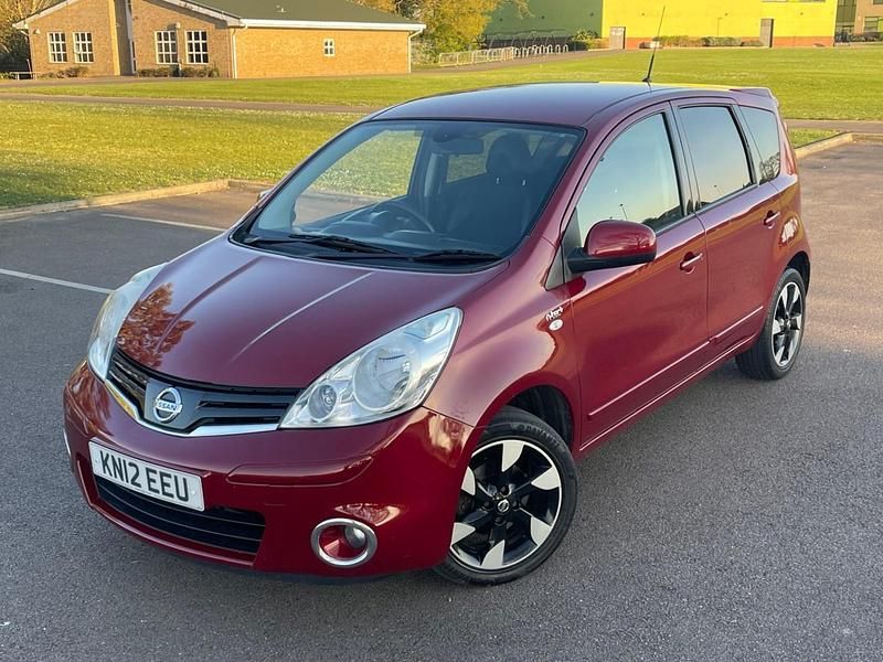 Used Nissan Note N-TEC 110 HP (80 kW) 2012 Red MPV