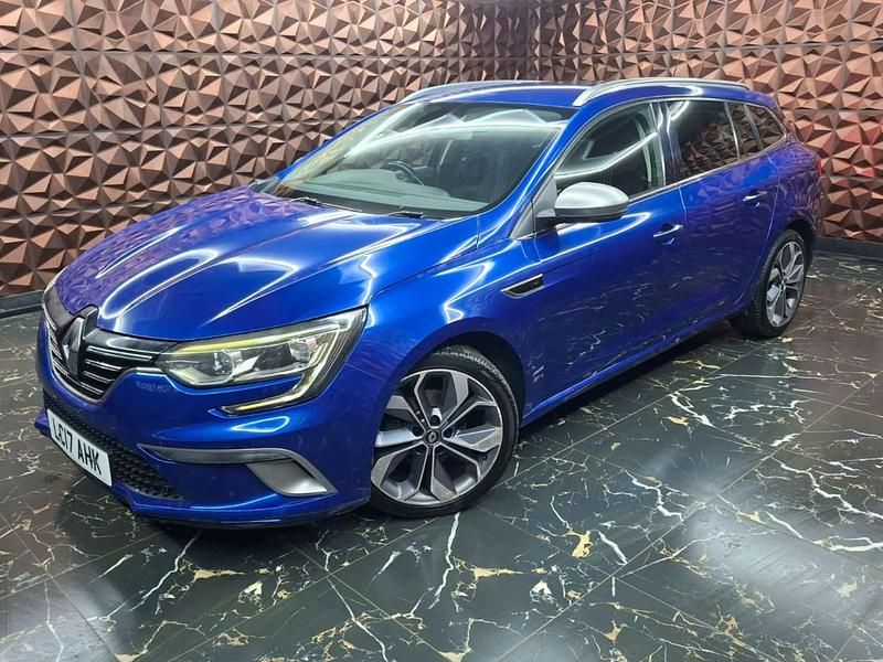 Used Renault Mégane GT Line GT-Line 110 HP (80 kW) 2017 Blue Estate