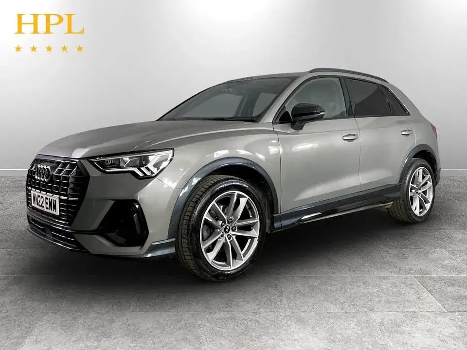 Used Audi Q3 Black Edition 150 HP (110 kW) 2022 Grey SUV