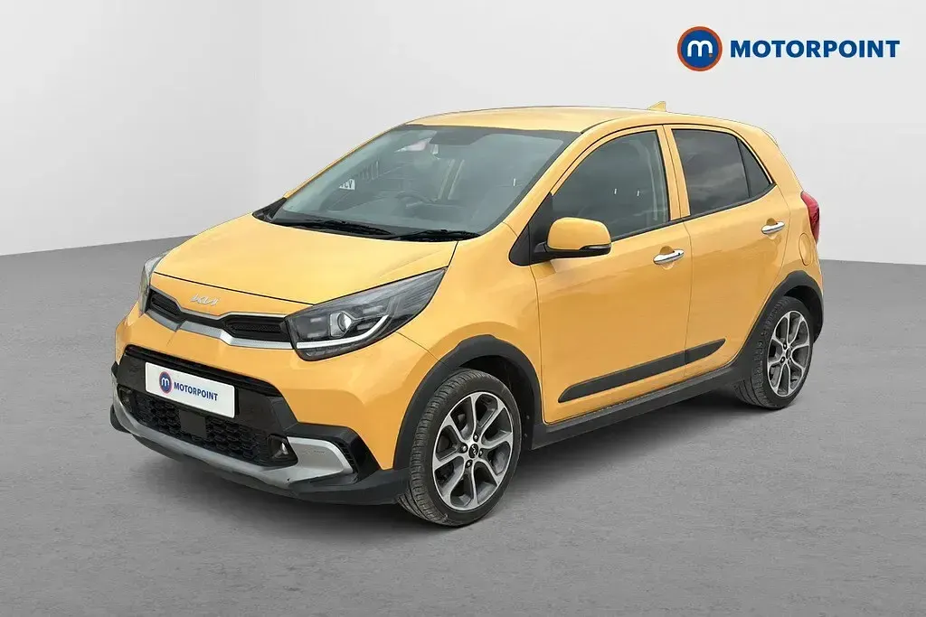 Used Kia Picanto X-Line 67 HP (49 kW) 2023 Yellow Hatchback
