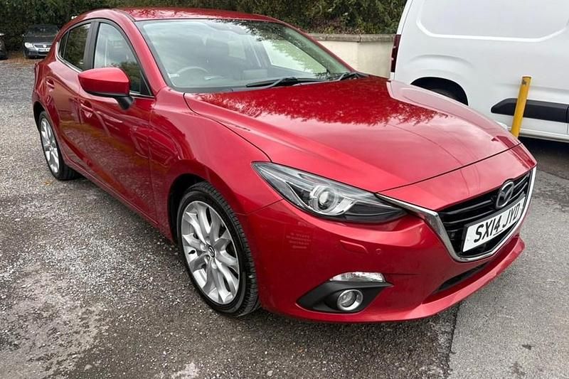 Red Used 2014 Mazda 3 Inclusive Hatchback | £5,995 (Fair price) - Image 1/1