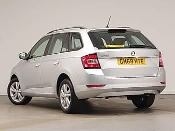 Used Skoda Fabia SE 95 HP (69 kW) 2019 Silver Estate