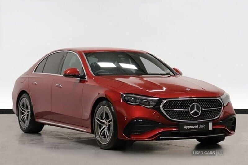 Red Used 2024 Mercedes E220 Advanced Sedan | £50,495 - Image 1/1
