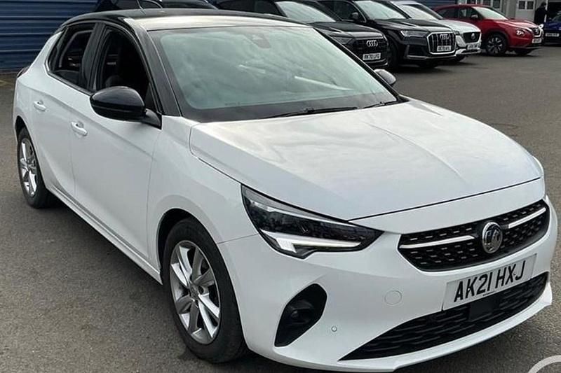 Used Vauxhall Corsa Elite 2021 Summit white Hatchback