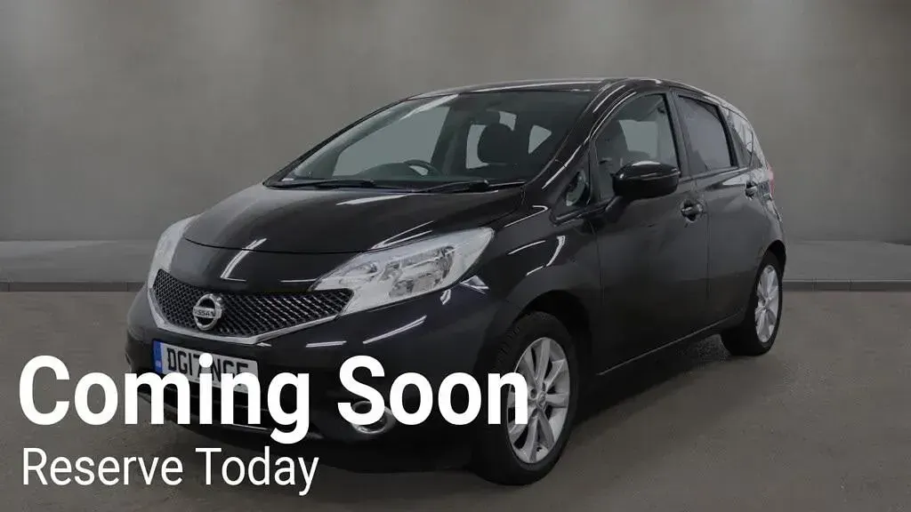 Used Nissan Note Acenta Premium 98 HP (72 kW) 2017 Black Hatchback