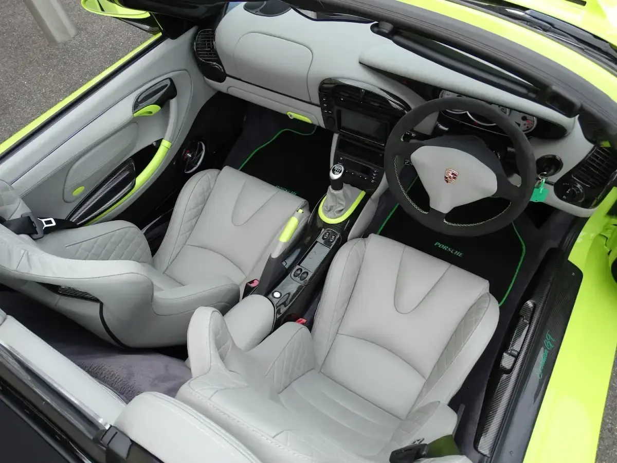 Used Porsche Boxster 2003 Green Cabriolet