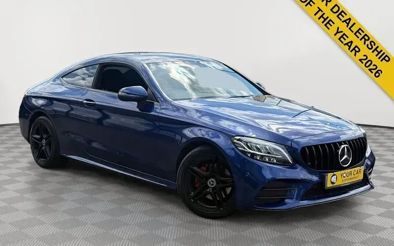 Used Mercedes C220 AMG line 194 HP (142 kW) 2018 Coupe