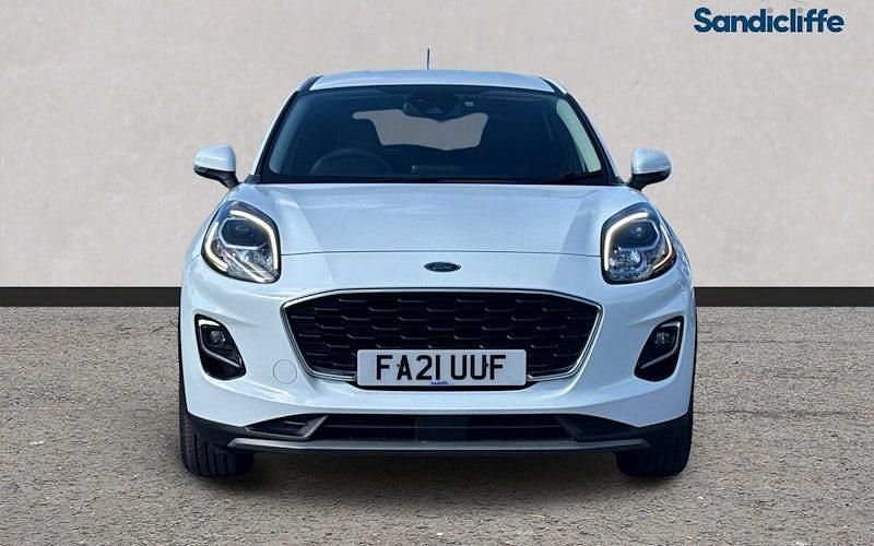 Used Ford Puma Titanium 125 HP (91 kW) 2023 Frozen white (premium paint) SUV