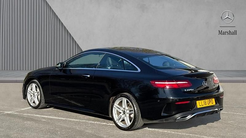 Used Mercedes E220 AMG Line Premium 194 HP (142 kW) 2018 Black