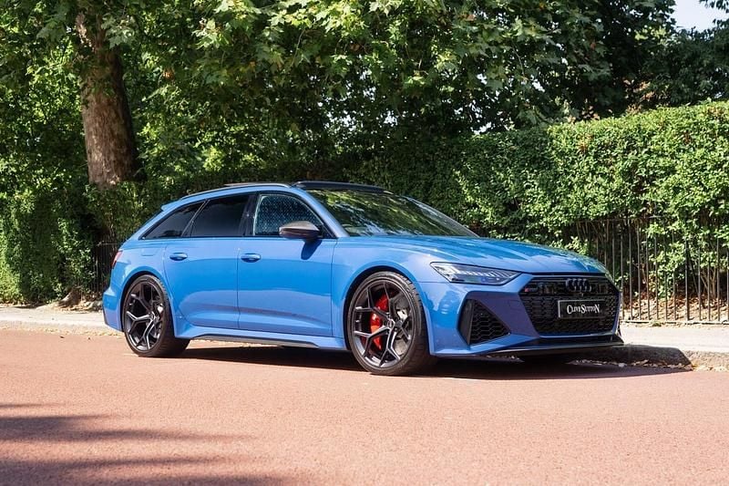 Blue Used 2023 Audi RS6 Comfort Estate | £114,450 (Expensive) - Image 1/4