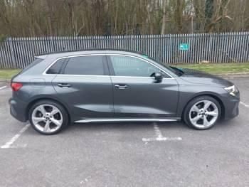 Used Audi A3 S-Line 110 HP (80 kW) 2023 Grey Sedan