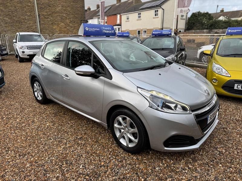 Silver Used 2018 Peugeot 208 Active Hatchback | £6,795 (Fair price) - Image 1/4