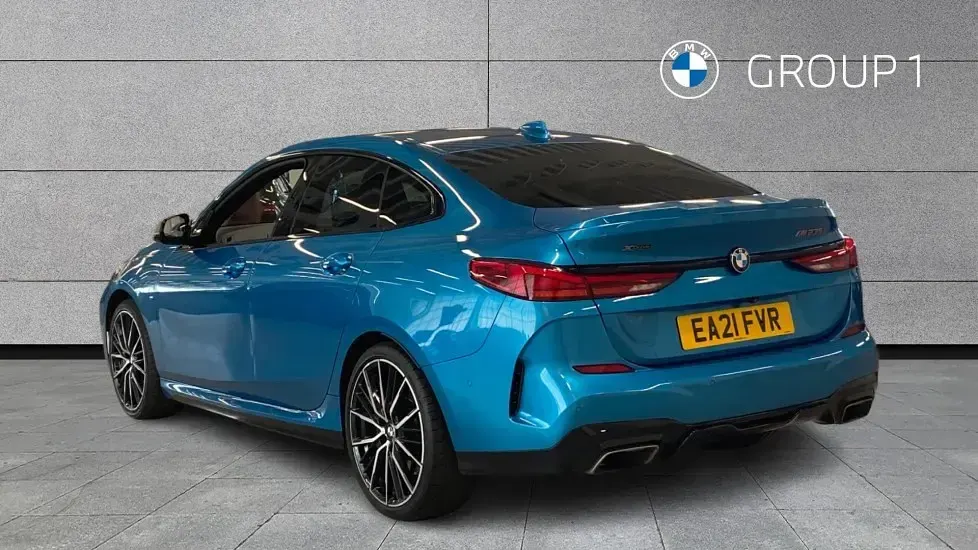 Used BMW M235 Shadowline 306 HP (225 kW) 2021 Blue Coupe