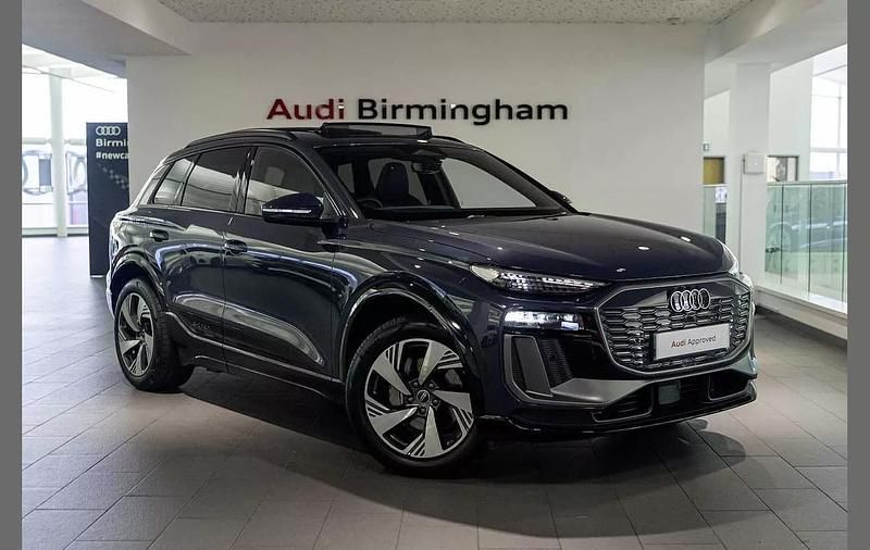 Blue New 2025 Audi Q6 e-tron S-Line SUV | £59,500 - Image 1/4